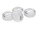 5pcs 7mm Flat-Convex Beam Collimation PMMA Lens for All Wavelength Laser