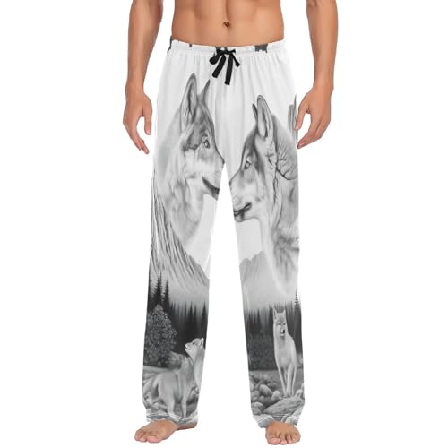 Christmas Pajama Pants for Men Christmas Gnomes Seamless Pajama Bottoms Lounge Pants