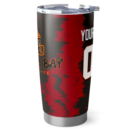 Image of ANTKING Tampa Tumbler 20oz Travel Mug Custom Number Name Gifts