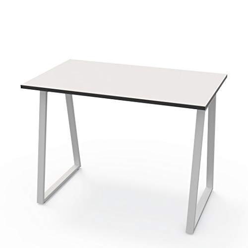 LEVIRA – Mesa, Escritorio, Leith - 100 x 60 x 74 - Blanco