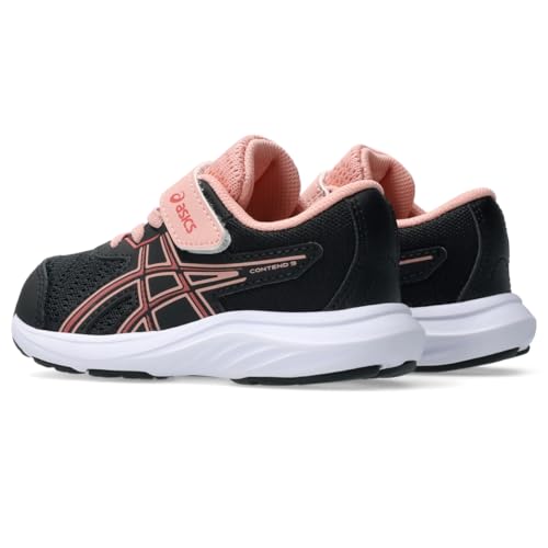 ASICS Kid's Contend 9 Toddler Running Shoe, K5, Black/Dark Pink Clay3