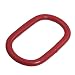 New Lon0167 2T 4400Lbs Featured High Strength Oval reliable efficacy Lashing Lifting Ring Tool Red(id:371 e0 5f 039)