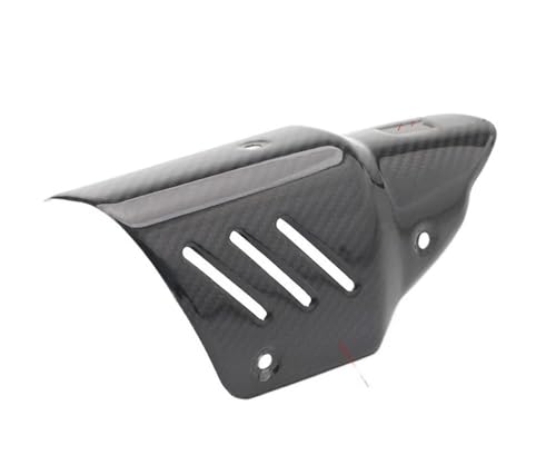 Protection silencieux moto bouclier thermique echappement carbone