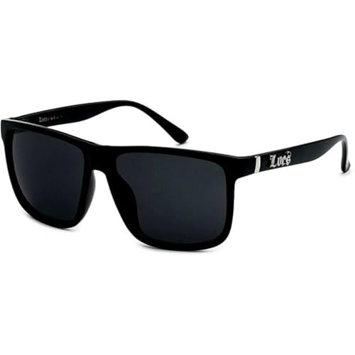 Image of Locs Men's Gangster Oversized Rectangular Horn Rim Sunglasses - 91055 & 91295 Series