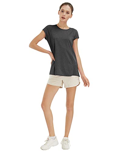 SPECIALMAGIC Yogabops voor dames, loose gym, hardlopen, ontspannen T-shirt, activewear, baggy, ultra zacht, atletisch, sporttops voor vrouwen - Image 7