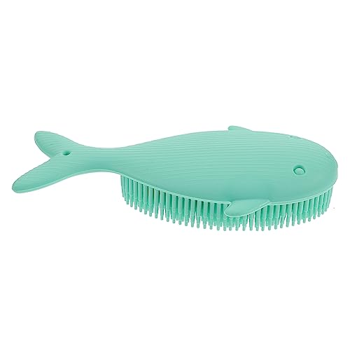 SAFIGLE Brosse De Bain Silicone Douce Pour Garçon Fille Brosse De Massage Corps Et Chevelu Exfoliante Souple Nettoyage Profond