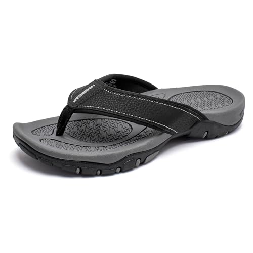 Image of KIIU Mens Thong Sandals Indoor and Outdoor Beach Flip Flop