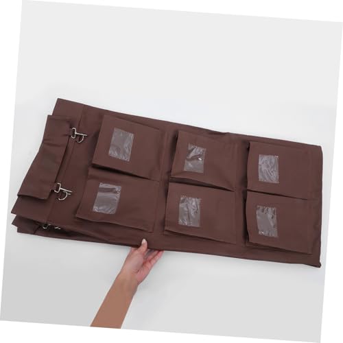 Bolsa para carrito de limpieza comercial PRETYZOOM de doble tela lavandería hotel de 85 cm 5