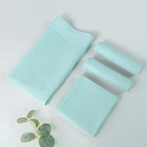 Image of HOULIFE Men's Cotton Handkerchiefs, Solid Color 60S Soft Cotton Hankies for Men Women 6 /12PCS 15.7 inchx15.7 inch