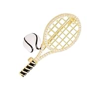 Pin De Tenis Resistente Empañamiento Resistente Accesorio Deportivo Para Ropa Cotidiana Y Reuniones Sociales Oxidación Metal