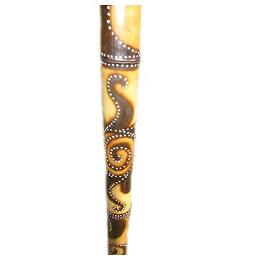 Hand Crafted, Fire Roasted Didgeridoo 52"-54" L, 1.5"-3" diameter - Solar