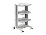 Gesamtlast: 140 kg Bieffe Italia EB42132.X Easy Wagen, 4 Regale