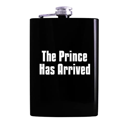The Prince Has Arrived - 8Oz Hip Alcohol Drinking Flask, Black #TOP16