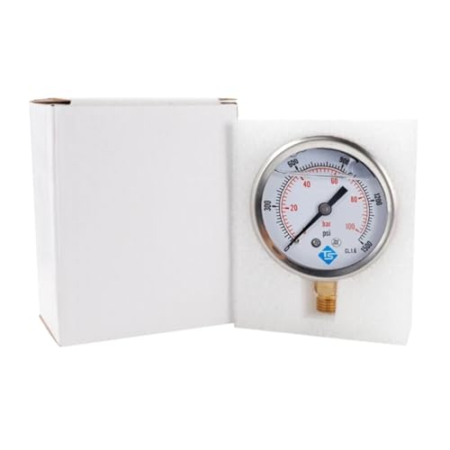 Manomètre en acier inoxydable durable pour gaz et fluides M4YD - 2