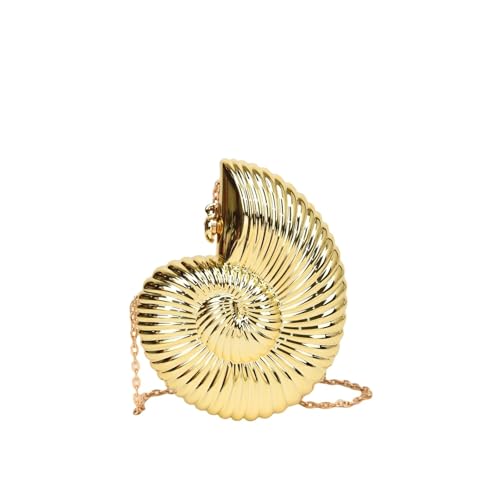 Conch Niche �A�N�����`�F�[���o�b�O ���f�B�[�X �� ���W���[ �g�����h �V�����_�[ �J�^�c�����^ ���b�Z���W���[, �S�[���h, One Size