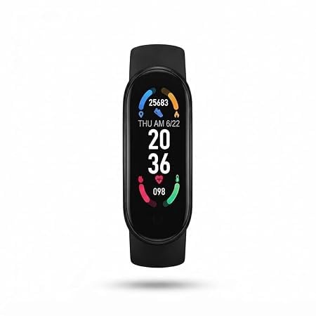 Drumstone 10 𝒀𝒆𝒂𝒓𝒔 𝑾𝒂𝒓𝒓𝒂𝒏𝒕𝒚 M6 Smart Fitness Tracker Band with Heart Rate & BP Monitor, Steps & Calorie Counter, Sports Modes, Sleep Monitor, Call/SMS Alerts, Waterproof Design-picture-31