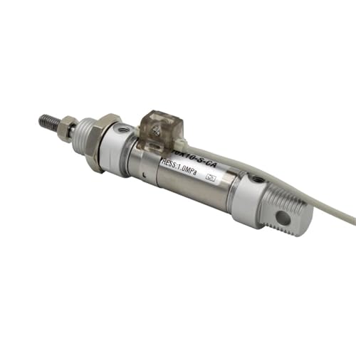 Cilindro de aire comprimido de 25 mm ideal para sistemas de empaque compactos 5