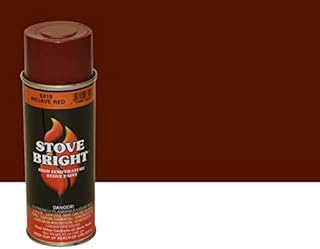 Stove Bright High Temp Spray Paint - Up To 1200 Degrees - Many Colors (6319 - Mojave Red)
