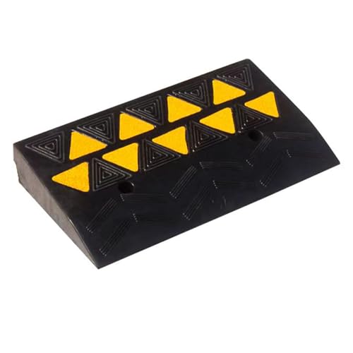 GOUZIBHD Rampa de Goma para Aceras, Rampa para Automóviles,Rampa de Umbral,Rampa para Escalones Pequeños,Rampa para Discapacitados,Rampa de Entrada,para Automóviles