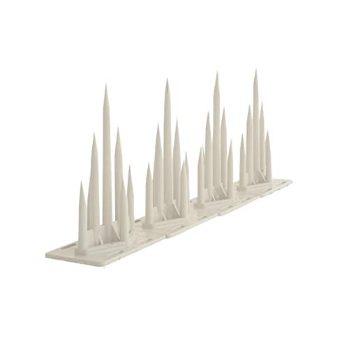 PiGEONO Bird Spikes - Polycarbonate | Bird Control Product - White (B08B5X8K6P) Amazon Price History, Amazon Price Tracker