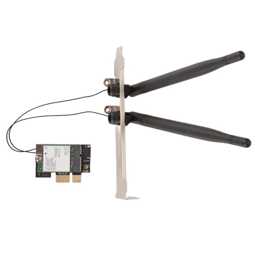 Tarjeta de Red Gigabit, Tarjeta 6E AX210NGW Estable 2.4GHz 5GHz 6GHz Alta Velocidad Plug and Play con Antena para PC de Escritorio (Antena No Desmontable) miniatura 7