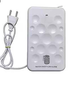 RK Water Tank Overflow Alarm Siren with Voice Sound, Wired Sensor Security System Water Alarm Bell