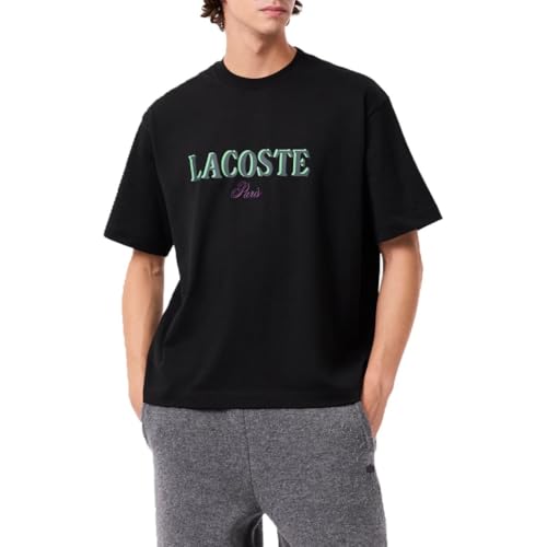Lacoste TH5912 t-shirt respirant en jersey lourd de coton biologique