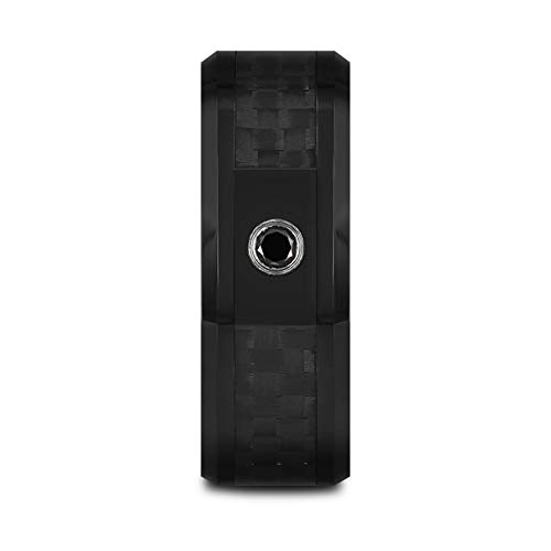 Roy Rose Jewelry Mens Black Ceramic Black Diamond Wedding Ring - Black Carbon Fiber Inlay Comfort Fit - 8mm Wide - Style Name: Aberdeen2