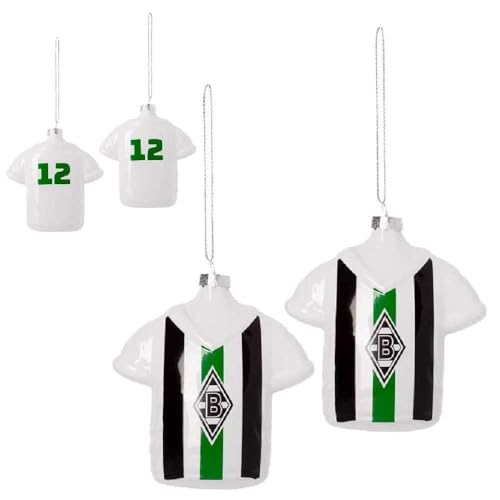 Borussia Mönchengladbach Christbaumkugeln Retro 2er Set | Offizieller...