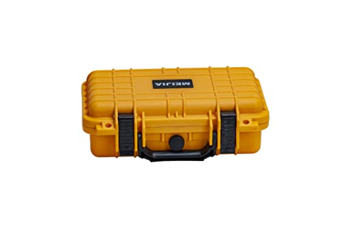 Image of MEIJIA Portable All Weather Waterproof Protective Hard Case, Small Camera Case,Dry Case with Customizable Foam,Fit Use of Drones, Camera,Equipments, 11.65 inchx8.35 inchx3.78 inch