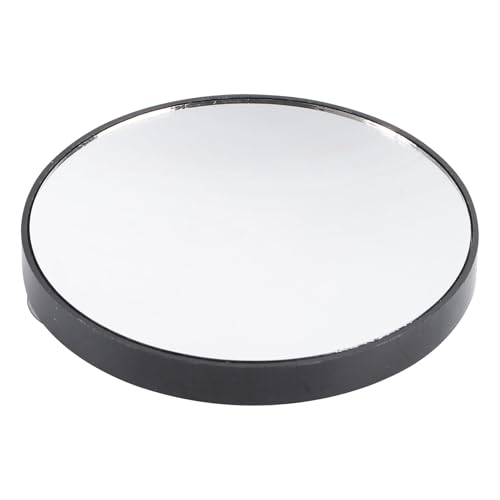 Baluue Espejo de Maquillaje Redondo con Ventosa 15 Aumentos 8,8 Cm Alta Definición para Baño y Viaje, Espejo de Aumento con Succión para Depilarse y Aplicar Maquillaje