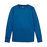 All in Motion Boys' Performance Crewneck Sweatshirt - (as1, alpha, xx_s, regular, Blue, XS (4/5))