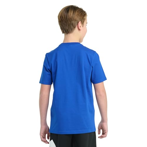 adidas Boys' Short Sleeve Halftone Camo Logo Tee4