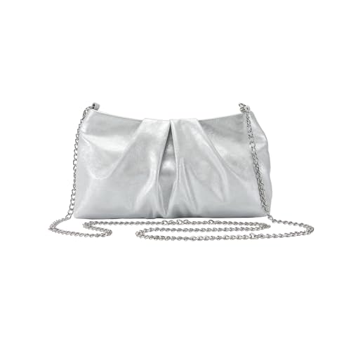 FLAIRFOLIO Elegant Evening Bag for Women Formal Clutch Dressy Handbags for Wedding/Prom/Party