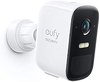 eufy Security, eufyCam 2C Pro Wireless Home Security Camera - Add on, 2K Resolution, 180-Day Battery Life, HomeKit Compatibility, IP67 Weatherproof, Night Vision, and No Monthly Fee, Motion Only Alert