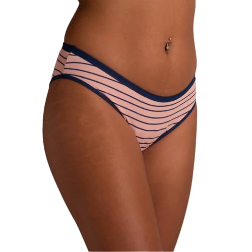 Calcinha Absorvente Básica - Rosa e Azul - P