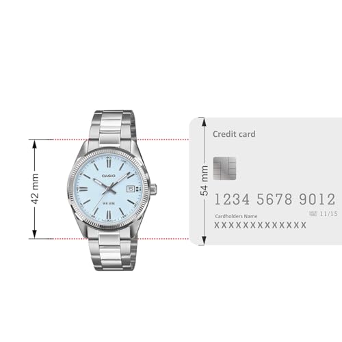 Image of Casio UTP-1302PD-2A2VDF Analog Turquoise Watch Women (A2565)
