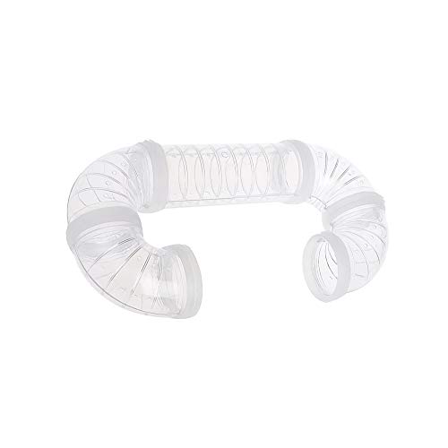 Plastic Hamster Tube, Transparante Hamster Tunnel, Externe Pijp Tunnel Track Rat Speelgoed voor Diy Hamster Fun Kleine… - Image 6