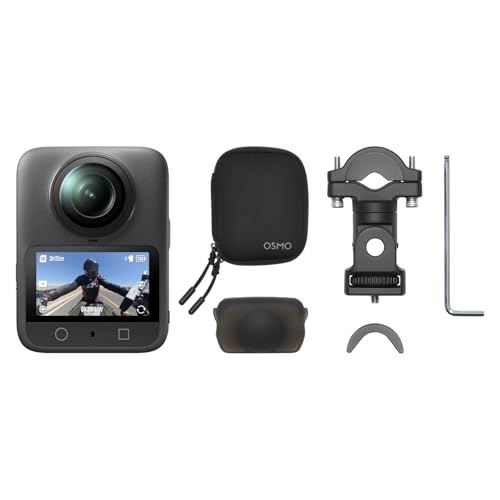 DJI Osmo 360 [^[TCN nho[POVR{A1C`360°C[WOGA360°JA170° FOVAlCeBu8K 360° A}OlbgNCbN[X݌vAnho[_p̃wr[f[eB[ }E