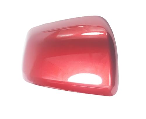 hA~[Jo[ For Mitsubishi For Lancer EX 2009-2012 Car Accessories Reversing Mirrors Cover Rearview Mirror(1pcs dazzling red R)