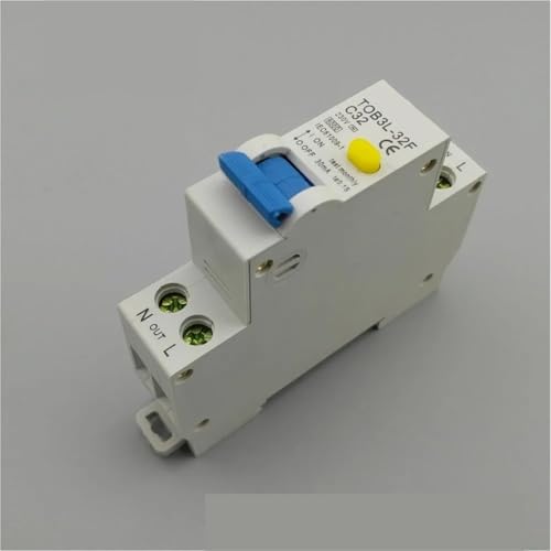 RCBO 32A disjoncteur différentiel TOB3L-32F protection totale 6KA