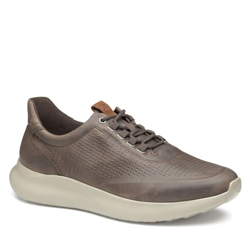 Image of Johnston & Murphy Men's Amherst 2.0 Embossed Leather U-Throat Casual Shoe