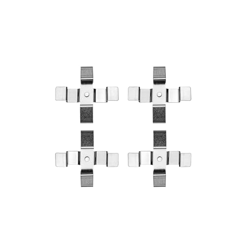 Image of Detroit Axle - Front Brake Pads for Volkswagen Touareg Porsche Cayenne Panamera, Ceramic Brake Pads w /Hardware Replacement