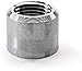 Be Cool 72024 Natural Finish Aluminum 1/2? Threaded Bung, 1 Pack