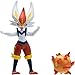 Pokemon Battle Figure 10 Pack - One 4.5-Inch Cinderace Figure Plus Three 3-Inch and Six 2-Inch Battle Figures Including Pikachu (Amazon Exclusive)