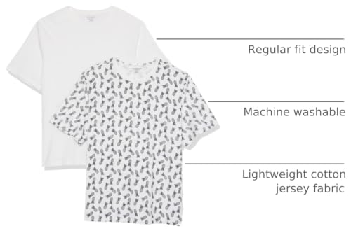 Image of Amazon Essentials Men's Slim-Fit Crewneck Short Sleeve Cotton T-Shirts