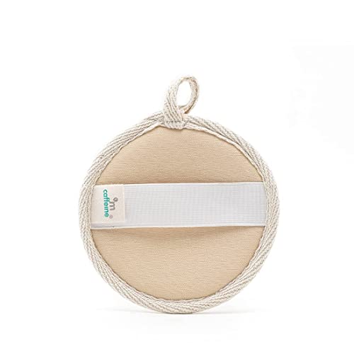 mCaffeine Exfoliating Loofah for Removing Dead Skin | Made of 100% Natural Ramie Fibre | Gentle on the Skin | Sustainable, Unisex | Easy to Hang - Image 3
