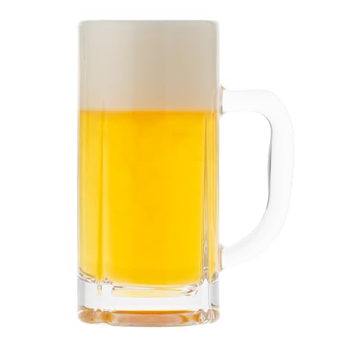 ???????? Toyo Sasaki Glass 55484 Beer Stein, 15.2 fl oz (435 ml), Made in Japan, Dishwasher Safe