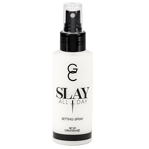 GC Make Up Setting Spray - Gerard Cosmetics Slay All Day Coconut Scented - OIL CONTROL, MATTE FINISH facial mist & makeup sealer, Keeps makeup fresh all day- 3.38oz (100ml) CRUELTY FREE, USA MADE