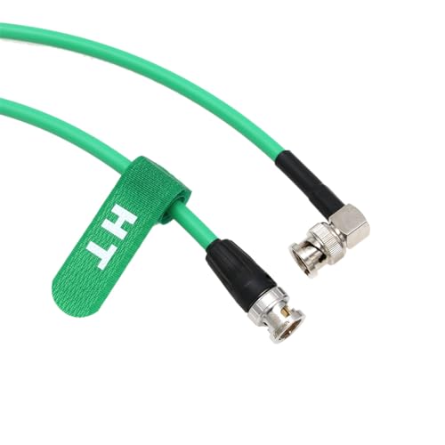 Câble SDI BNC 4K 80cm HangTon Canare vert pour le monitoring de votre appareil photo